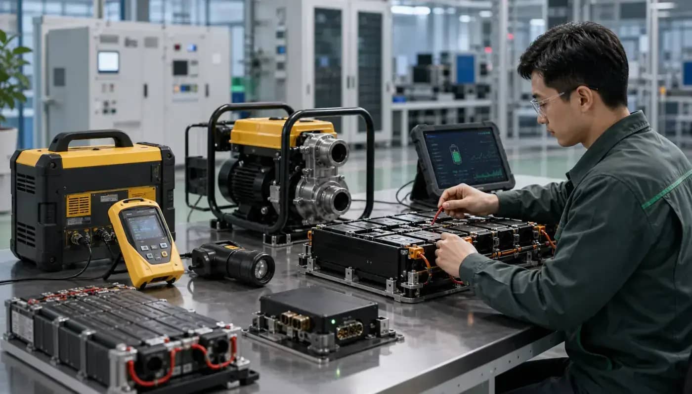 Industrial Equipment Battery Solution Industrial Equipment Battery Solution Tuorde Energy