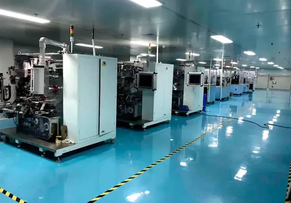 Battery production line Battery production line