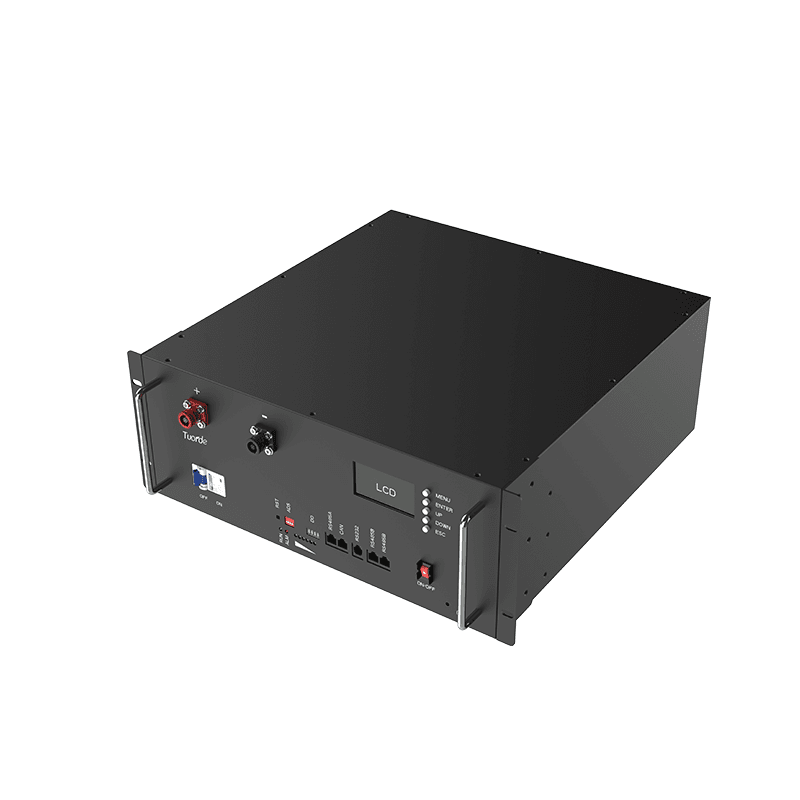 LR48200 Rack-Mount Energy Storage Cabinet product image LR48200 Rack-Mount Energy Storage Cabinet Tuorde lithium battery detailed product image