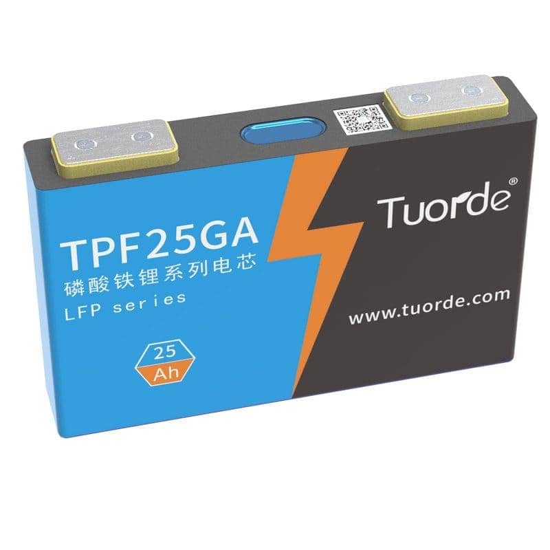 TPF25GACell TPF25GA磷酸铁锂电芯 Tuorde lithium battery product image TPF25GACell TPF25GA磷酸铁锂电芯 Tuorde lithium battery product image