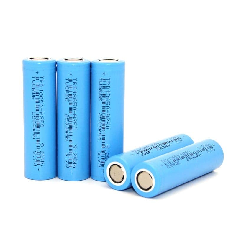 18650-2500 Cell 18650-2500电芯 Tuorde lithium battery product image 18650-2500 Cell 18650-2500电芯 Tuorde lithium battery product image
